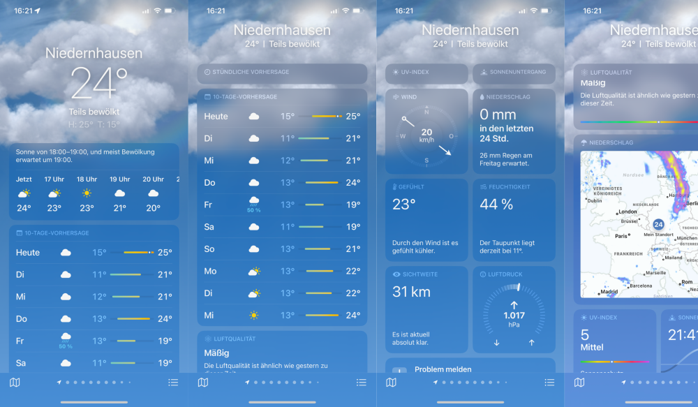 Wetter-App-iOS