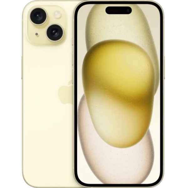 iPhone 15 256 GB Gelb mit der 1&1 All-Net-Flat