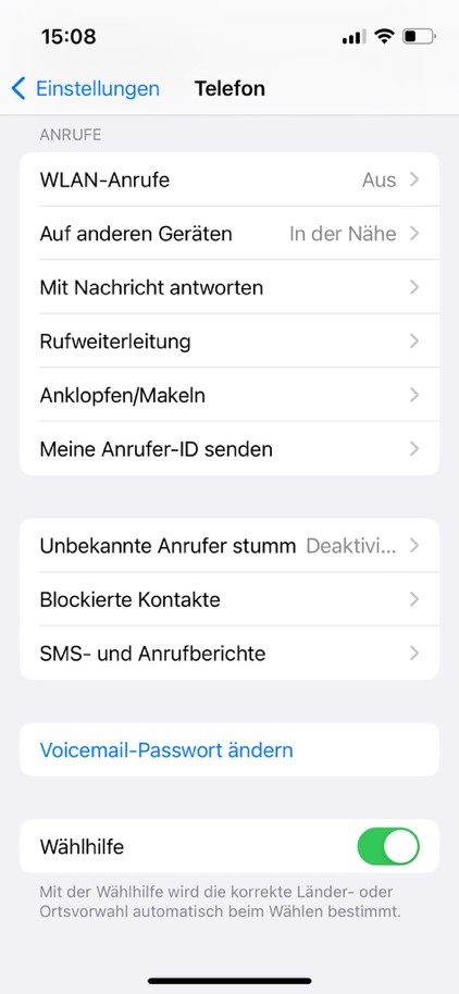 Rufumleitung-iPhone-2