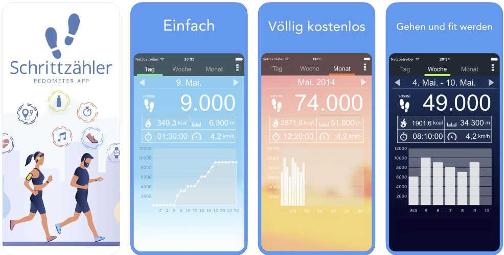 Schrittz-hler-App