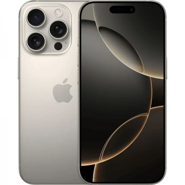 iPhone 16 Pro 128 GB Titan Natur mit GigaMobil-Tarif von Vodafone